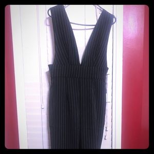 gloria deep v jumpsuit